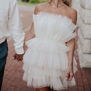 Tulle Mini Dress